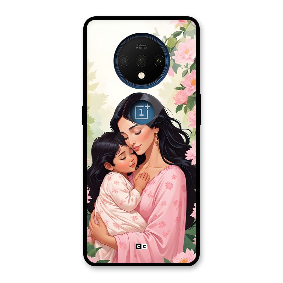 Mother Love Glass Back Case for OnePlus 7T