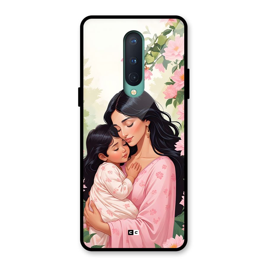 Mother Love Glass Back Case for OnePlus 8