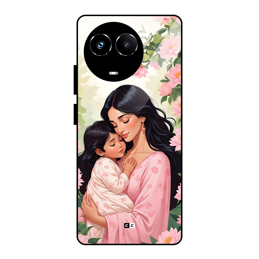 Mother Love Glass Back Case for Realme 11X