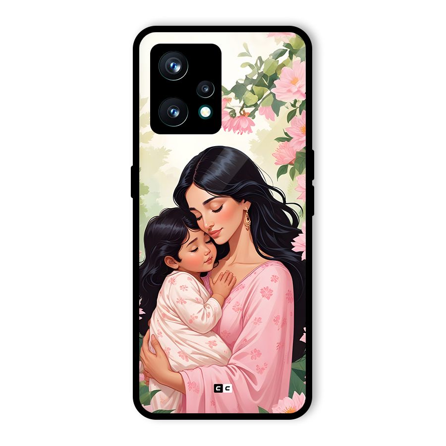 Mother Love Glass Back Case for Realme 9 Pro Plus 5G