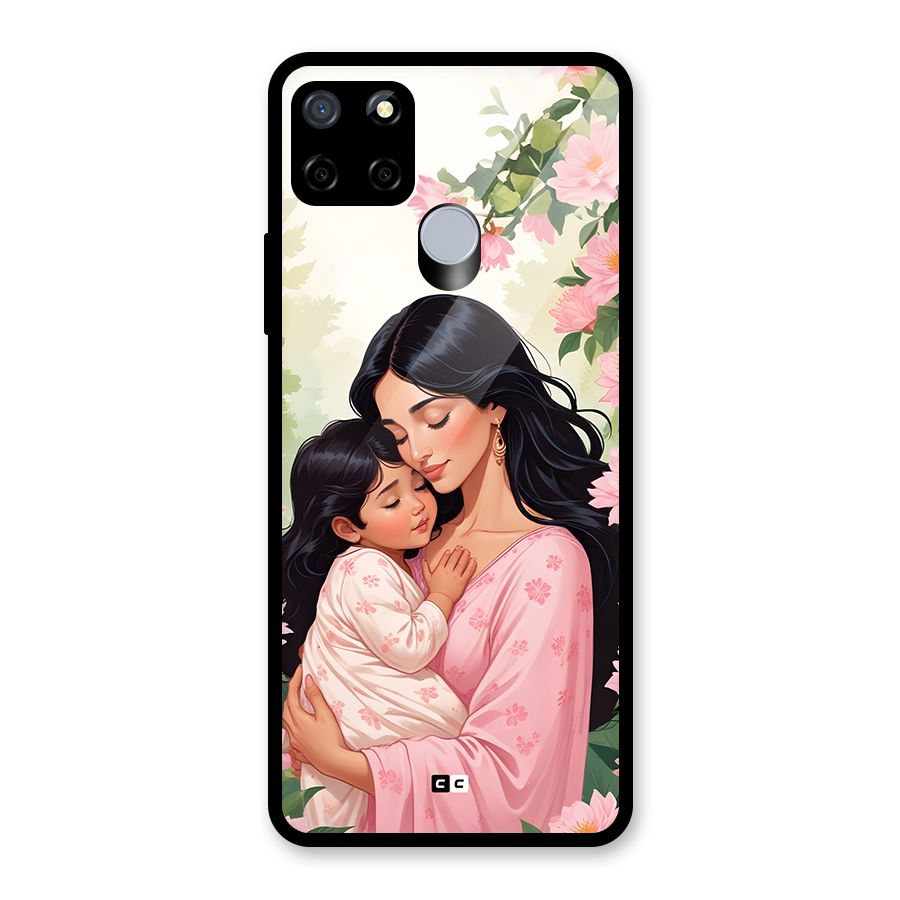 Mother Love Glass Back Case for Realme C12