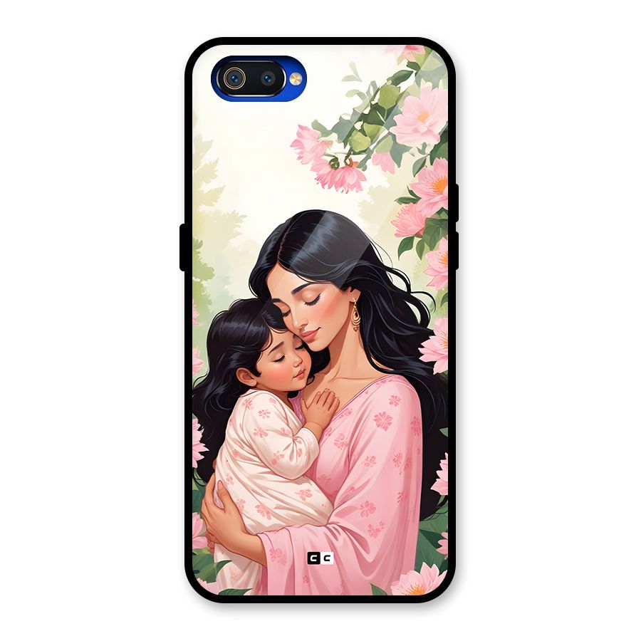 Mother Love Glass Back Case for Realme C2