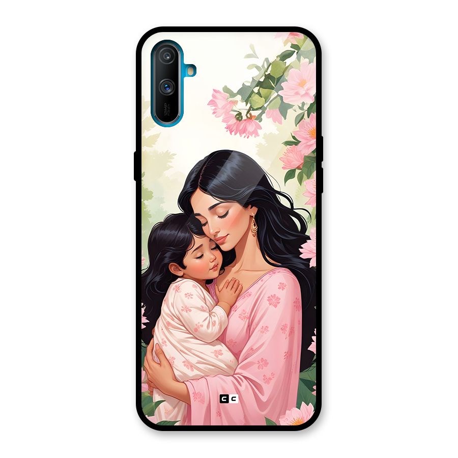 Mother Love Glass Back Case for Realme C3