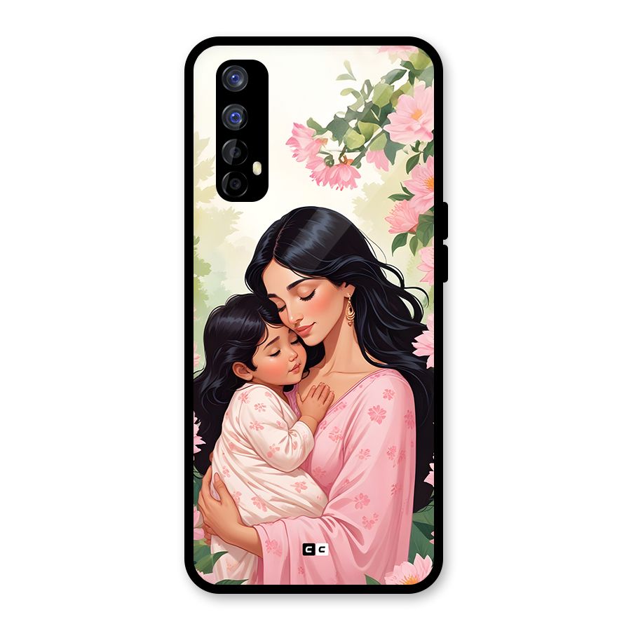Mother Love Glass Back Case for Realme Narzo 20 Pro