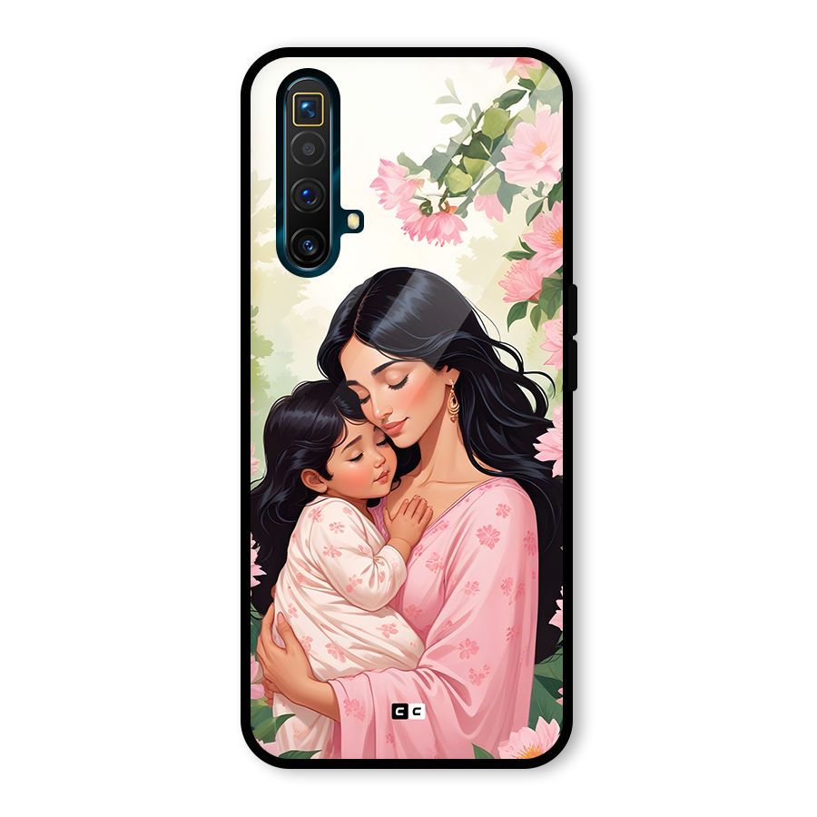 Mother Love Glass Back Case for Realme X3