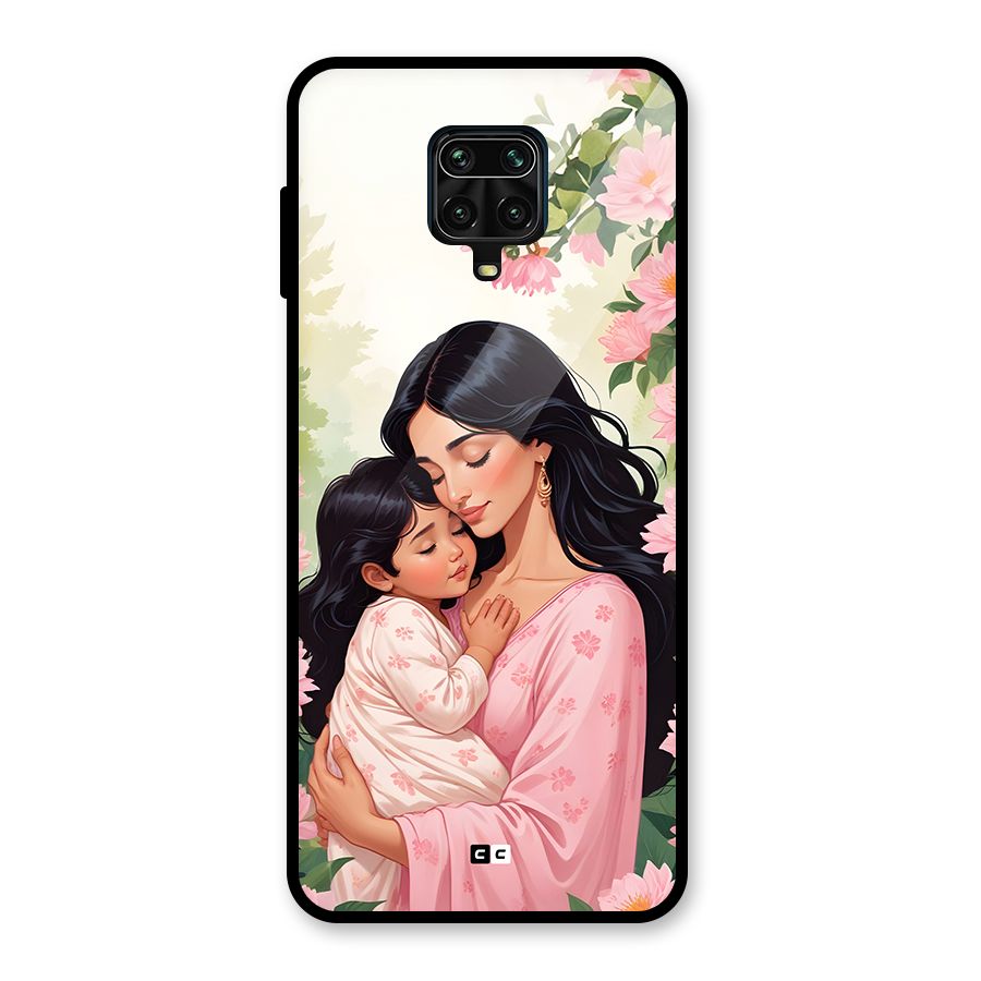 Mother Love Glass Back Case for Redmi Note 10 Lite