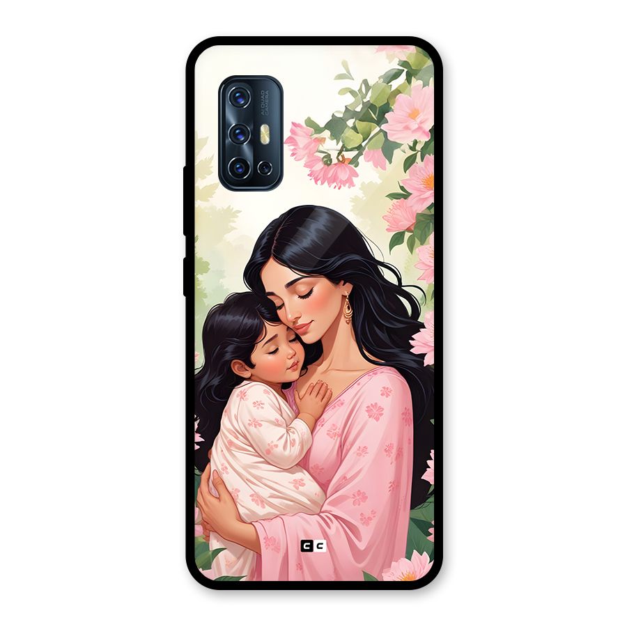 Mother Love Glass Back Case for Vivo V17