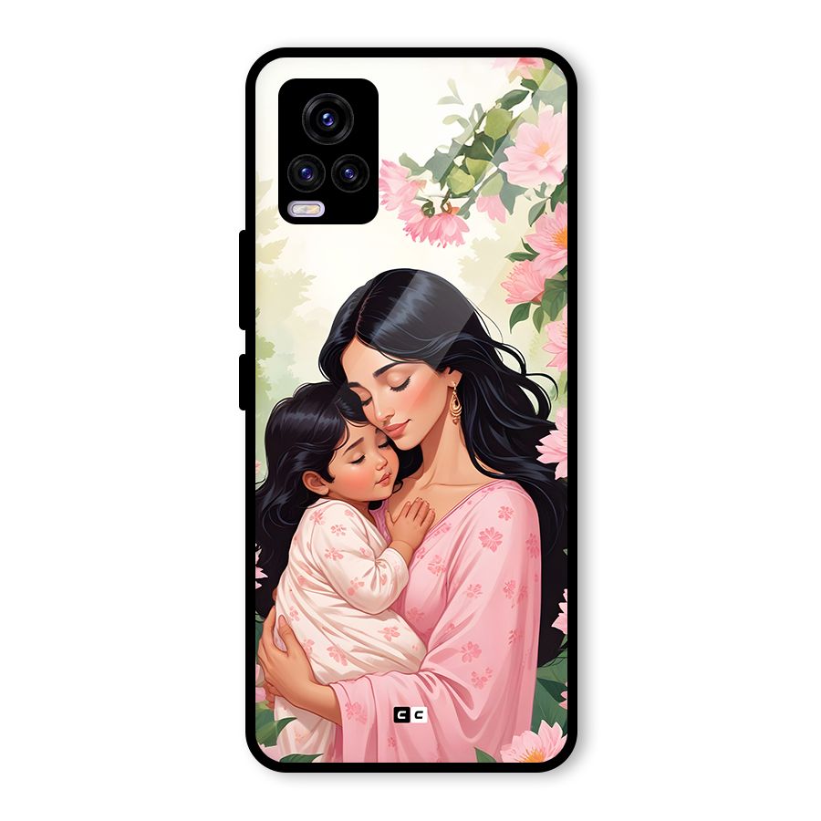 Mother Love Glass Back Case for Vivo V20 2021