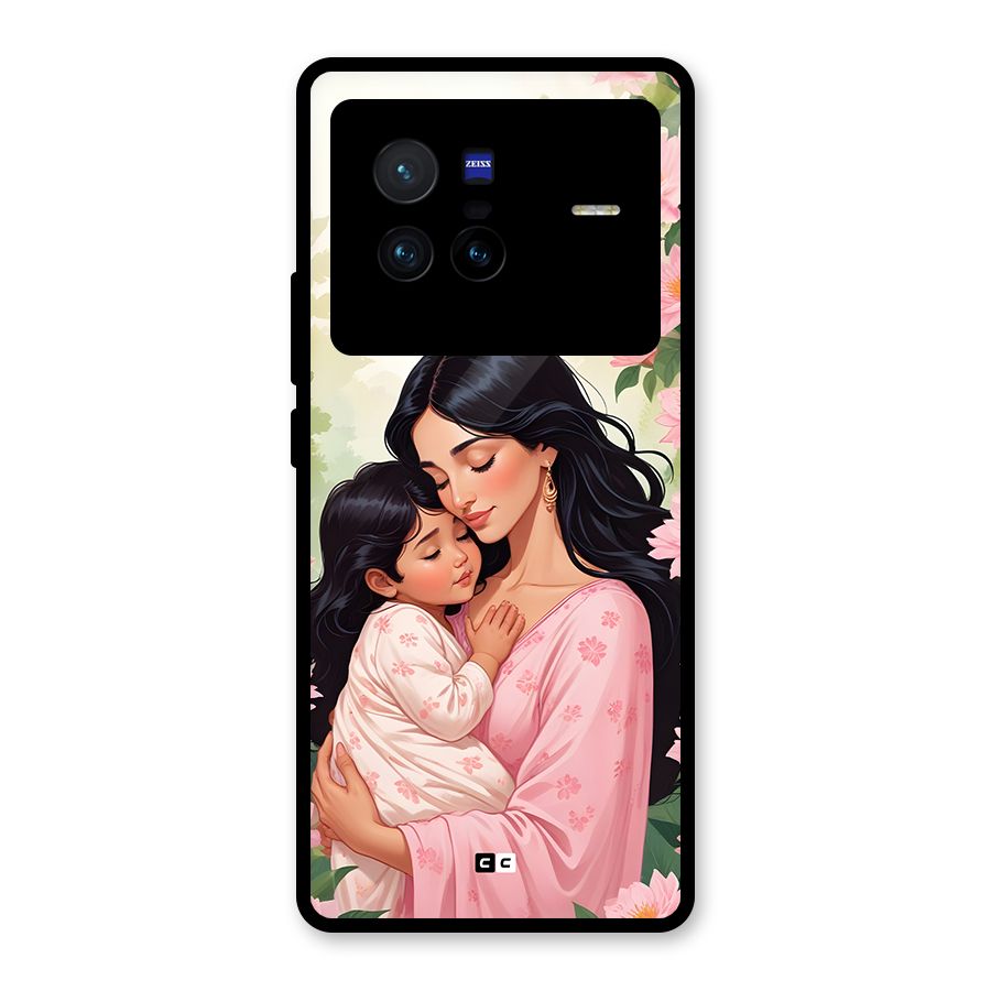 Mother Love Glass Back Case for Vivo X80