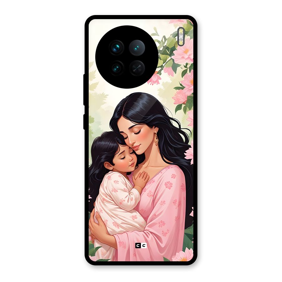 Mother Love Glass Back Case for Vivo X90