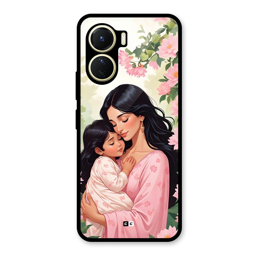 Mother Love Glass Back Case for Vivo Y16