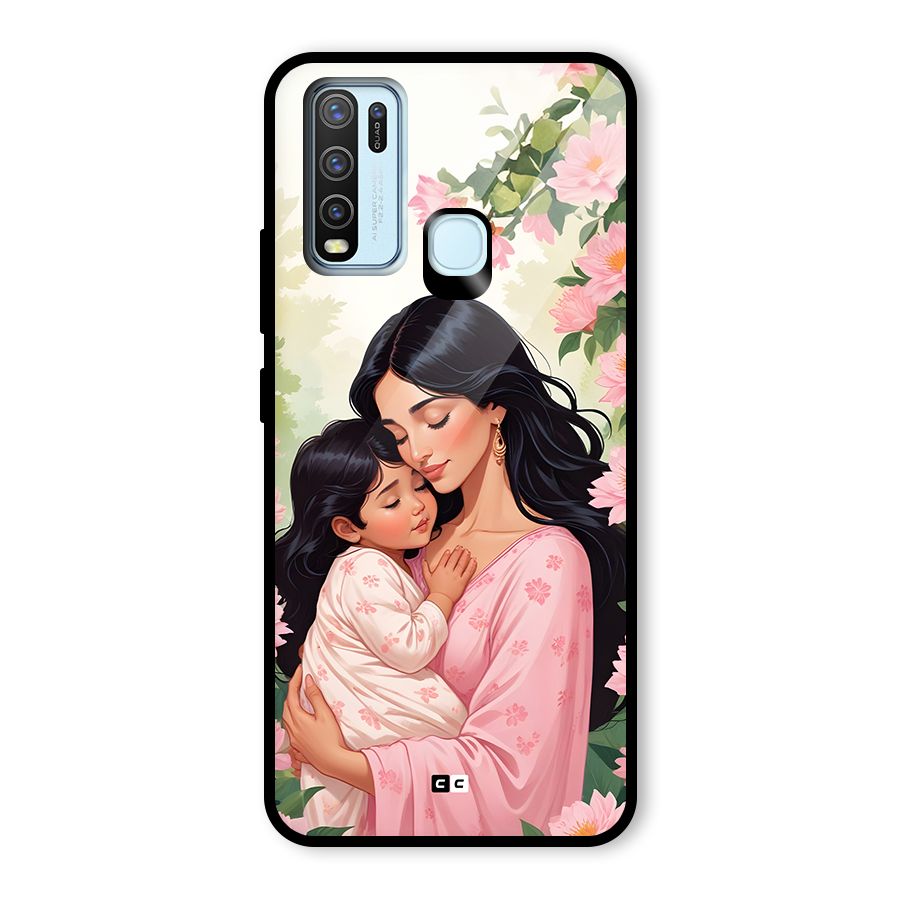 Mother Love Glass Back Case for Vivo Y30