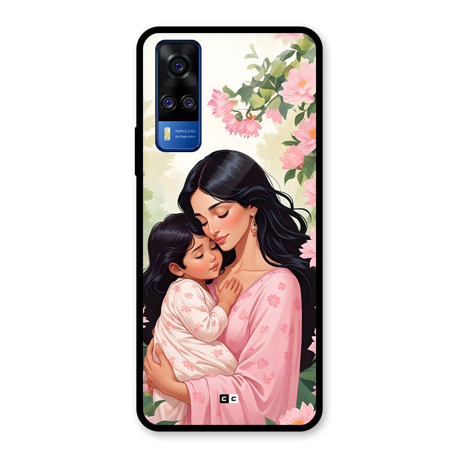 Mother Love Glass Back Case for Vivo Y31
