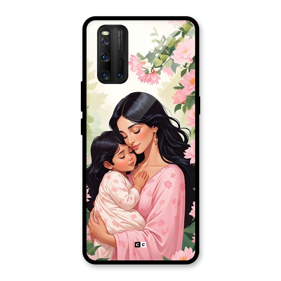 Mother Love Glass Back Case for Vivo iQOO 3