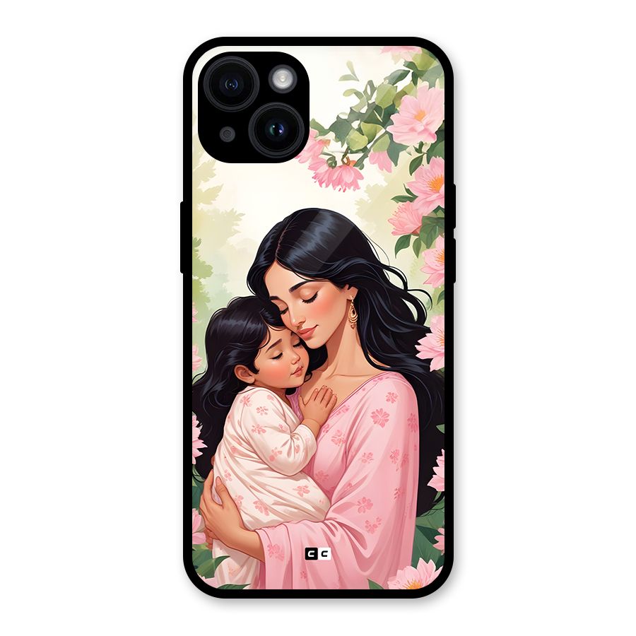 Mother Love Glass Back Case for iPhone 14