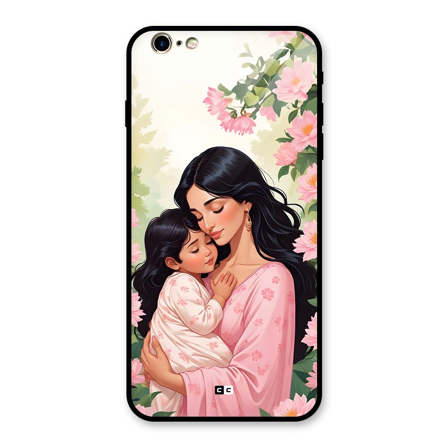 Mother Love Glass Back Case for iPhone 6 Plus 6S Plus