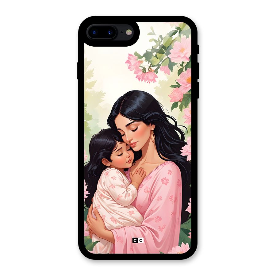Mother Love Glass Back Case for iPhone 8 Plus