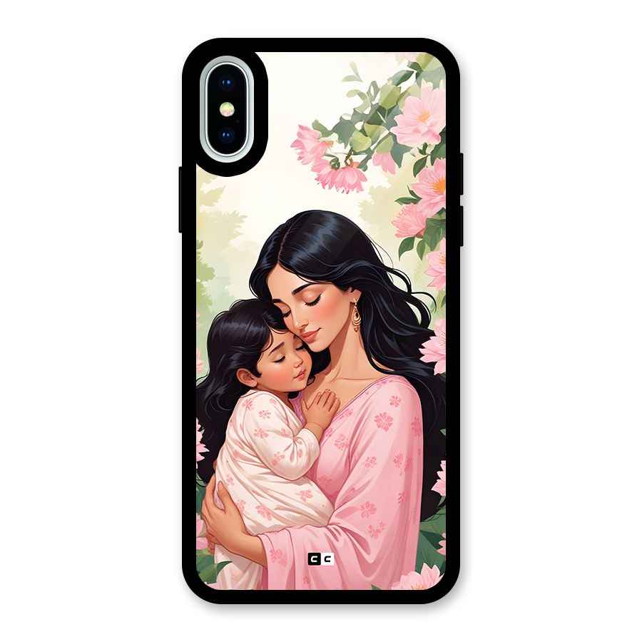 Mother Love Glass Back Case for iPhone XS