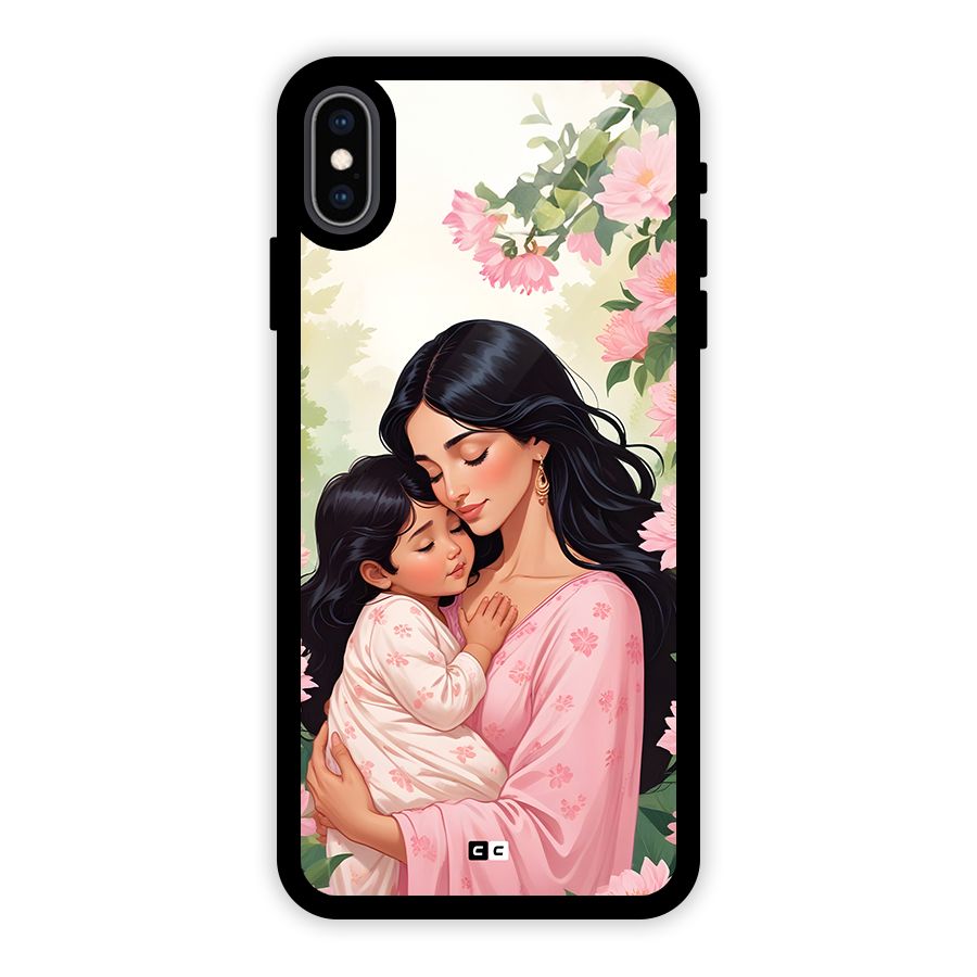 Mother Love Glass Back Case for iPhone XS Max
