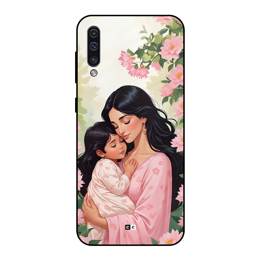 Mother Love Metal Back Case for Galaxy A50s