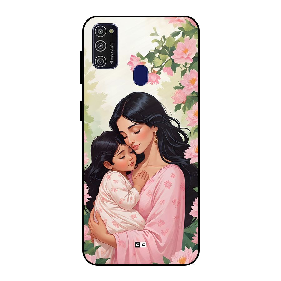 Mother Love Metal Back Case for Galaxy M30s