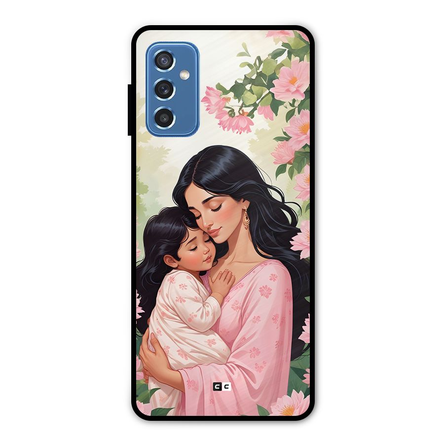 Mother Love Metal Back Case for Galaxy M52 5G