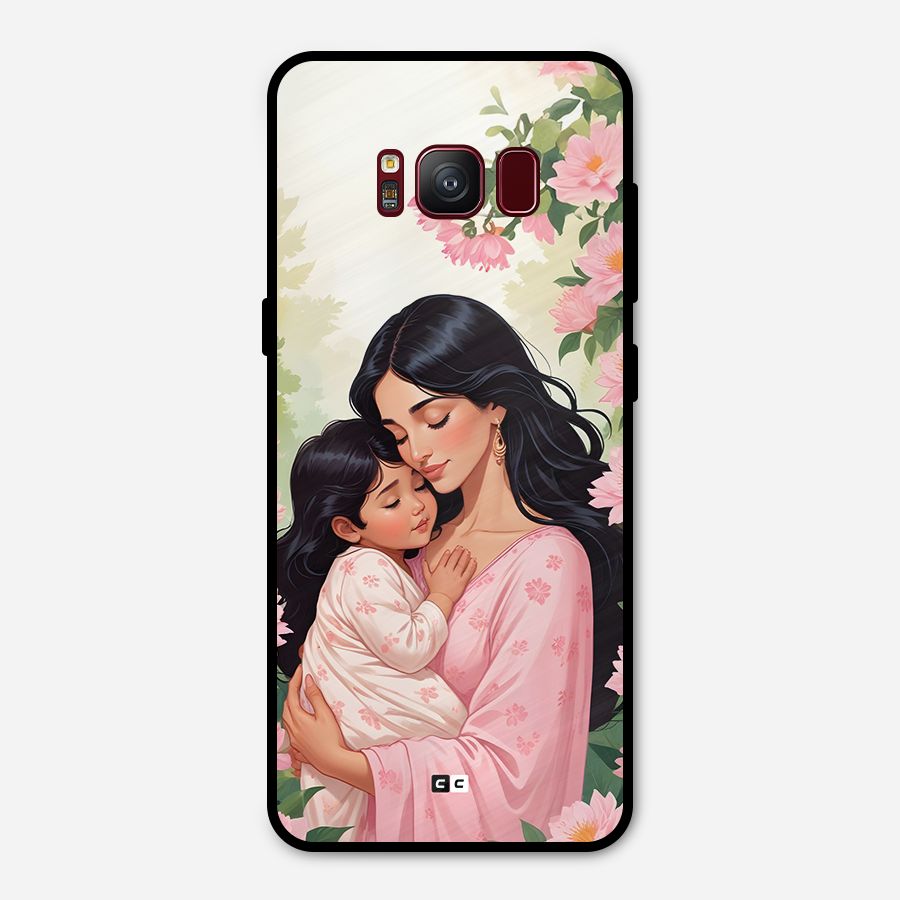 Mother Love Metal Back Case for Galaxy S8
