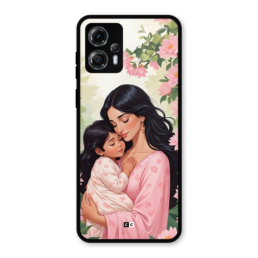 Mother Love Metal Back Case for Moto G13