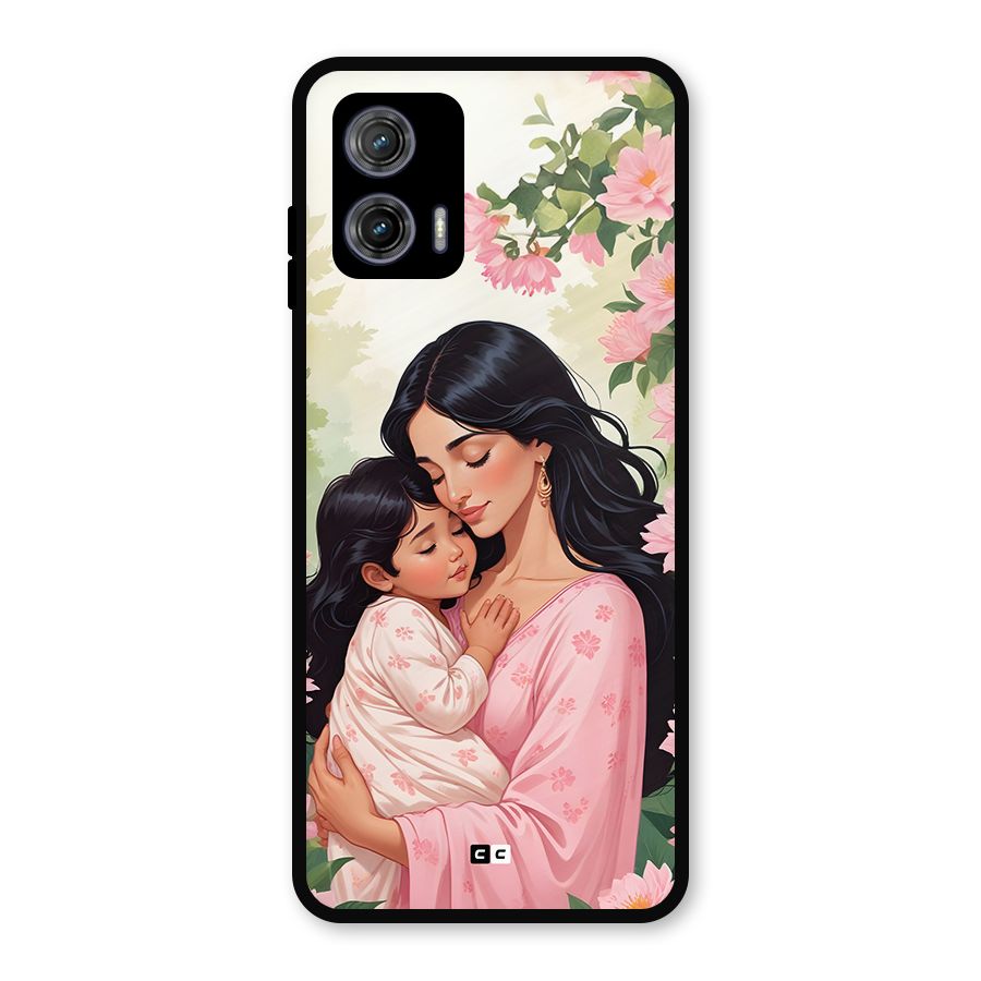 Mother Love Metal Back Case for Moto G73