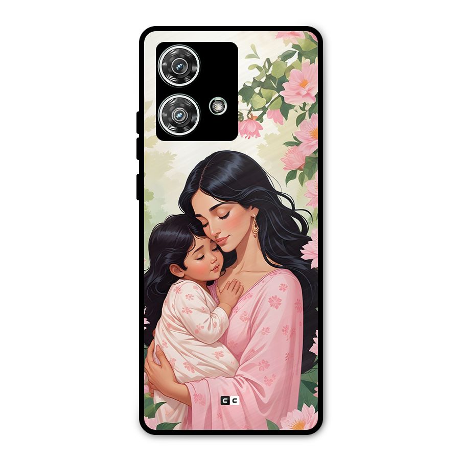 Mother Love Metal Back Case for Motorola Edge 40 Neo