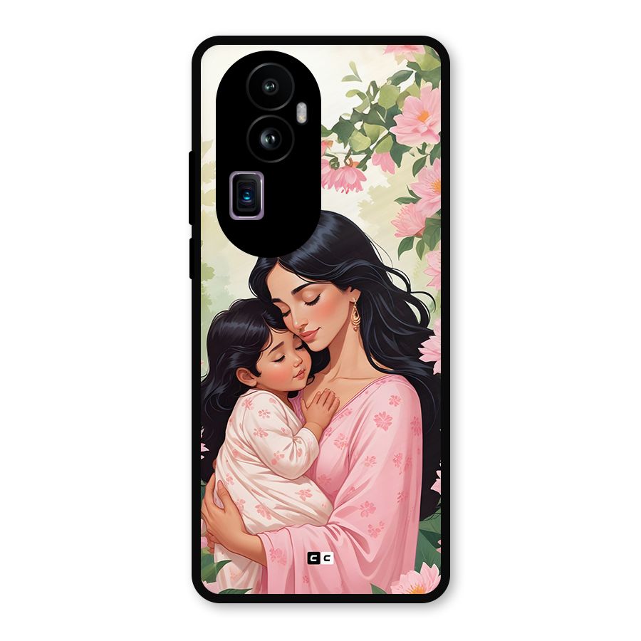 Mother Love Metal Back Case for Oppo Reno10 Pro Plus