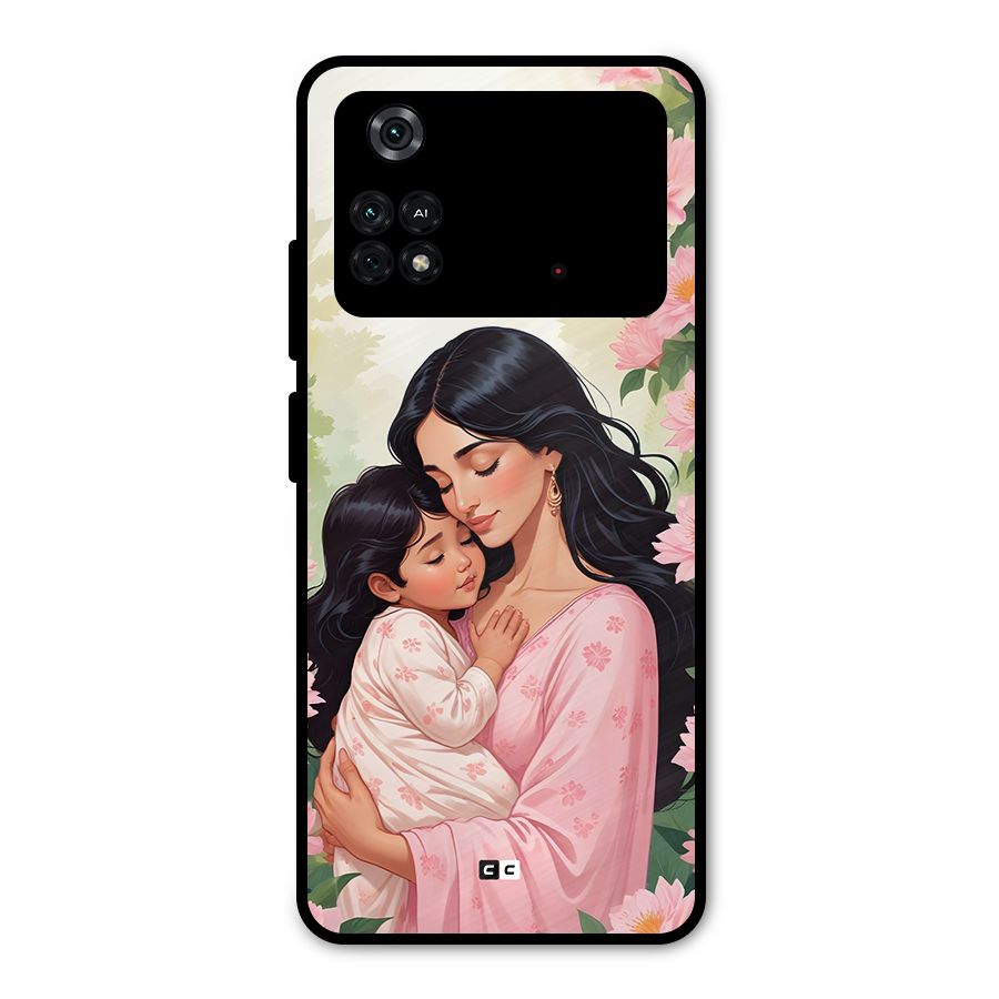 Mother Love Metal Back Case for Poco M4 Pro 4G