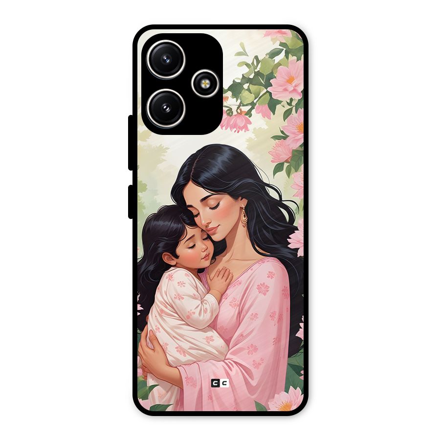 Mother Love Metal Back Case for Poco M6 Pro