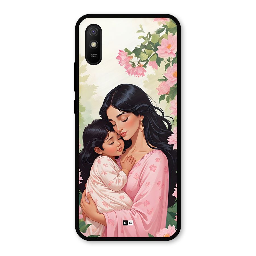 Mother Love Metal Back Case for Redmi 9i