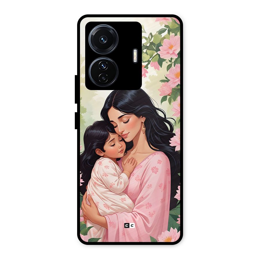 Mother Love Metal Back Case for Vivo T1 Pro