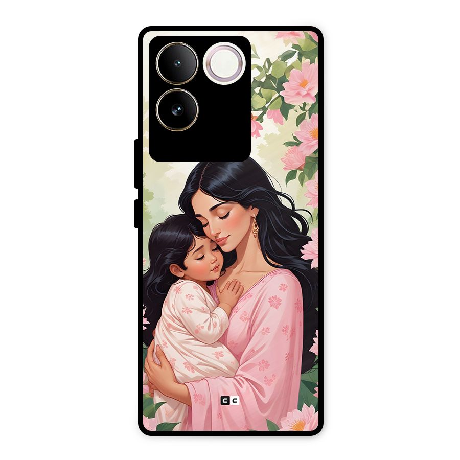 Mother Love Metal Back Case for Vivo T2 Pro