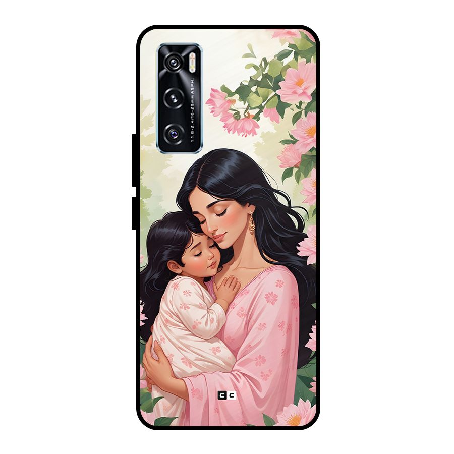 Mother Love Metal Back Case for Vivo V20 SE