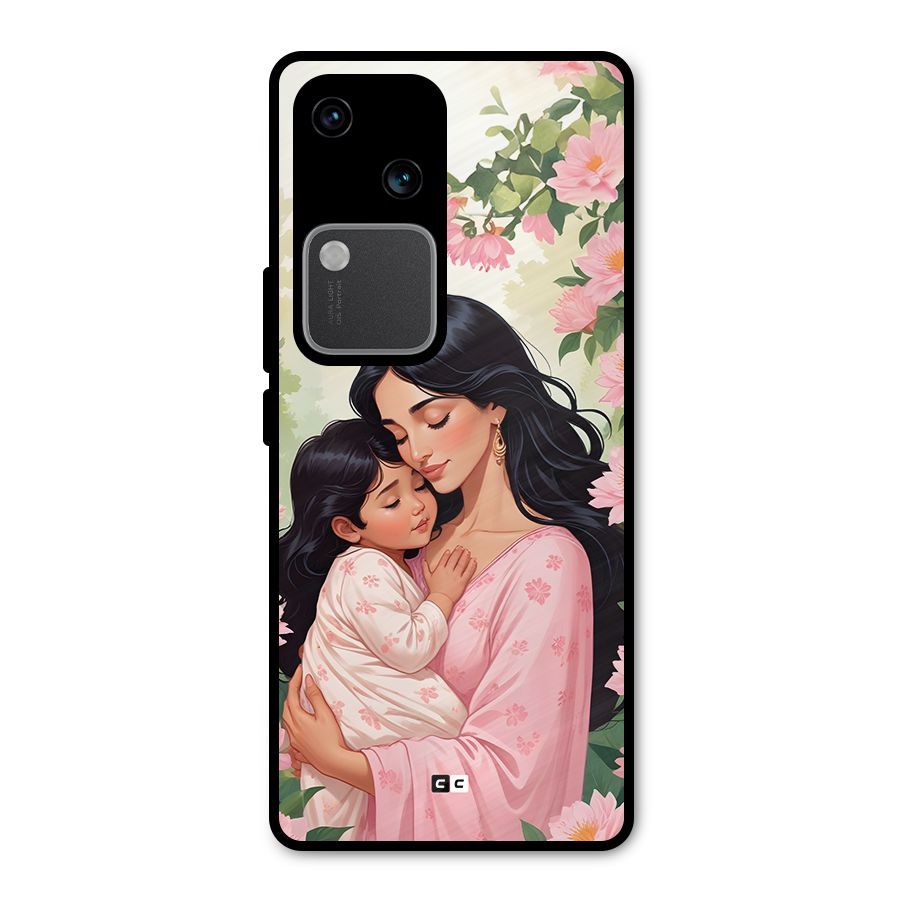 Mother Love Metal Back Case for Vivo V30 Pro