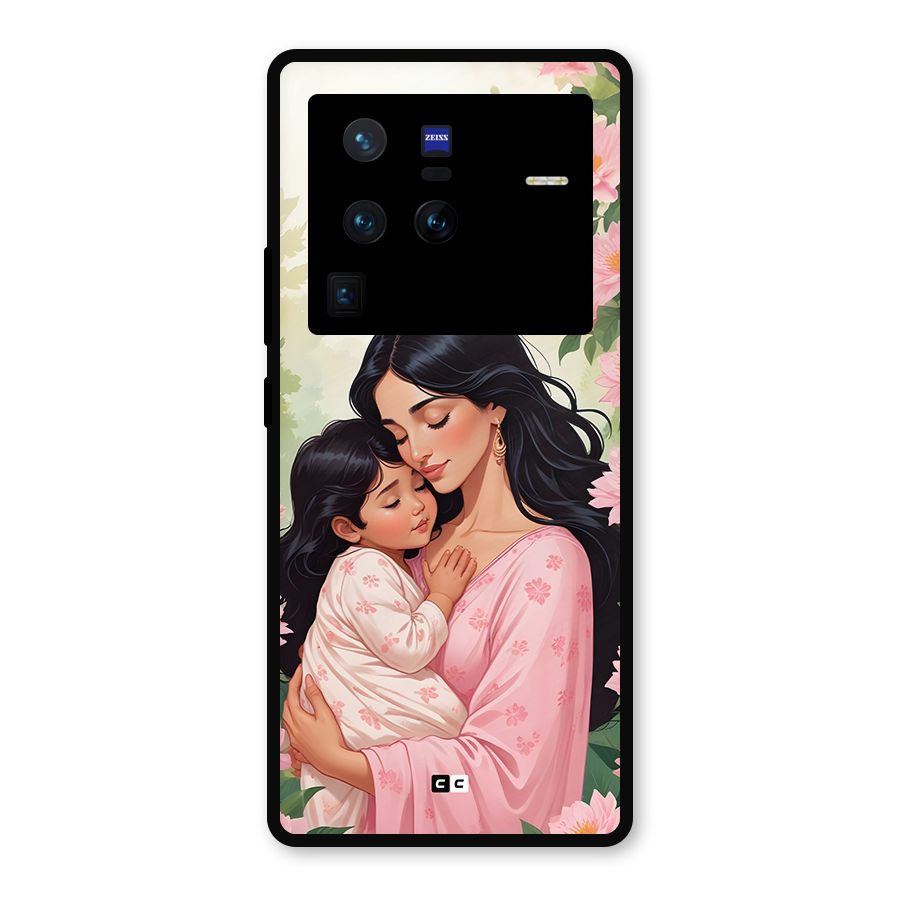 Mother Love Metal Back Case for Vivo X80 Pro