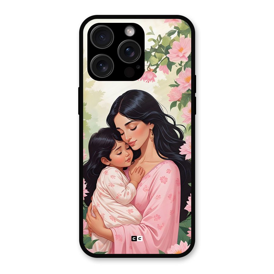 Mother Love Metal Back Case for iPhone 15 Pro Max