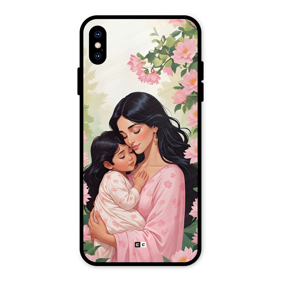 Mother Love Metal Back Case for iPhone XS Max