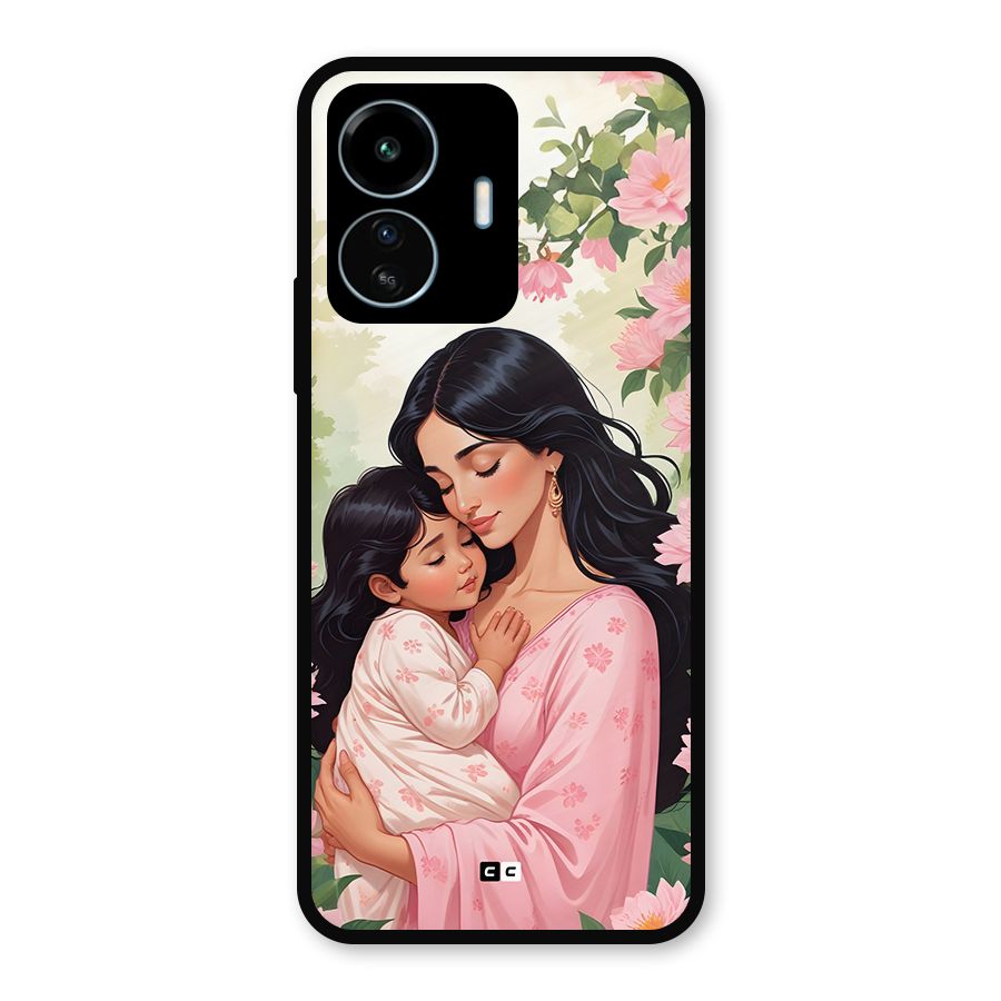 Mother Love Metal Back Case for vivo iQOO Z6 Lite 5G