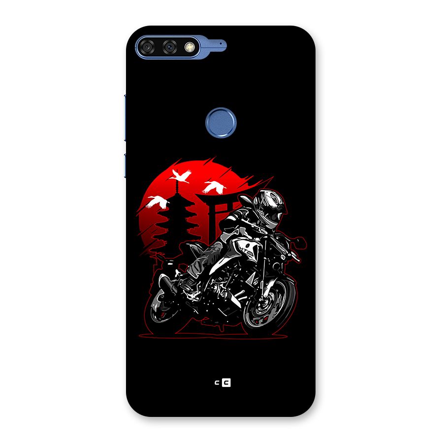 Moto Lean Back Case for Honor 7C