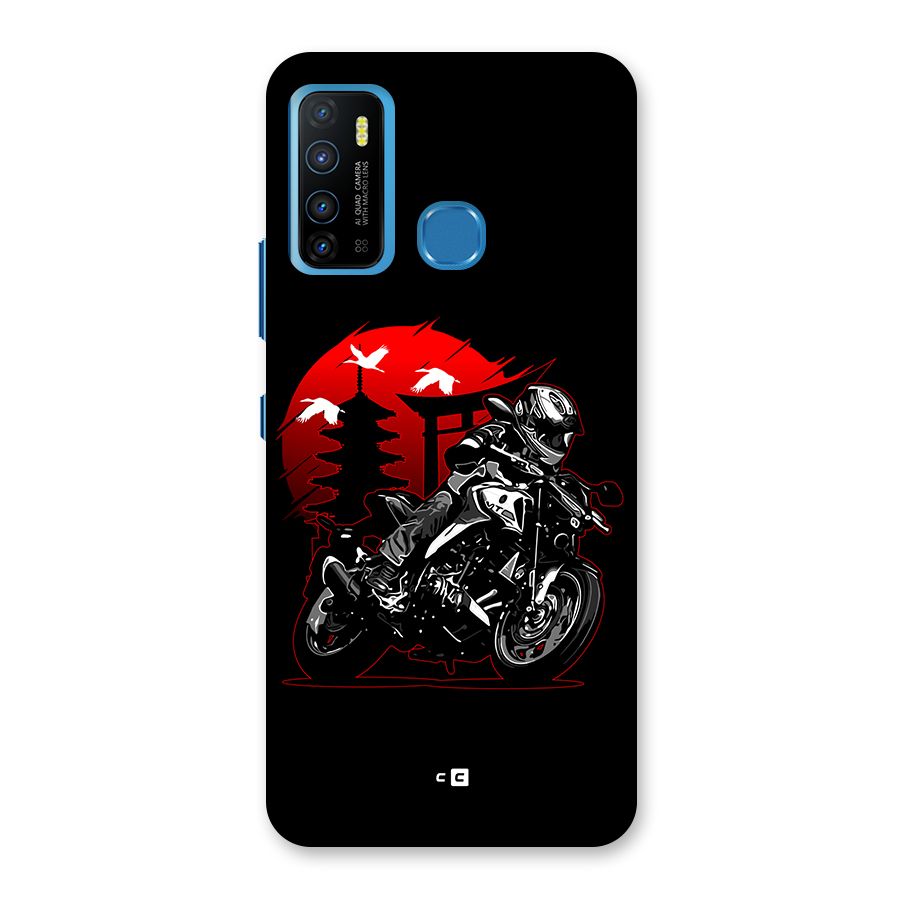 Moto Lean Back Case for Infinix Hot 9
