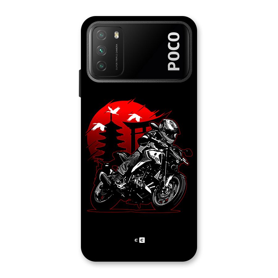 Moto Lean Back Case for Poco M3
