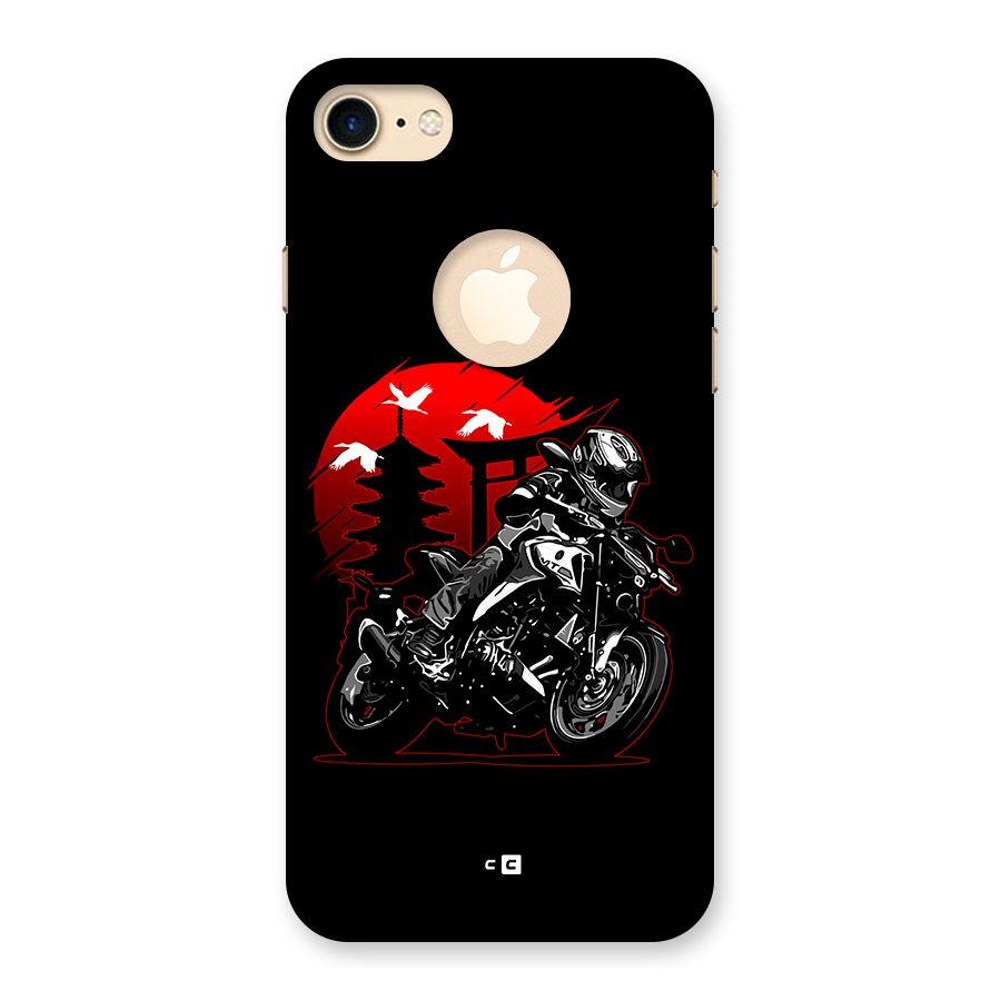 Moto Lean Back Case for iPhone 7 Logo Cut