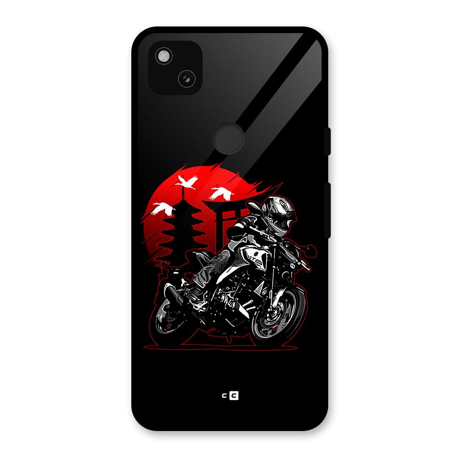 Moto Lean Glass Back Case for Google Pixel 4a