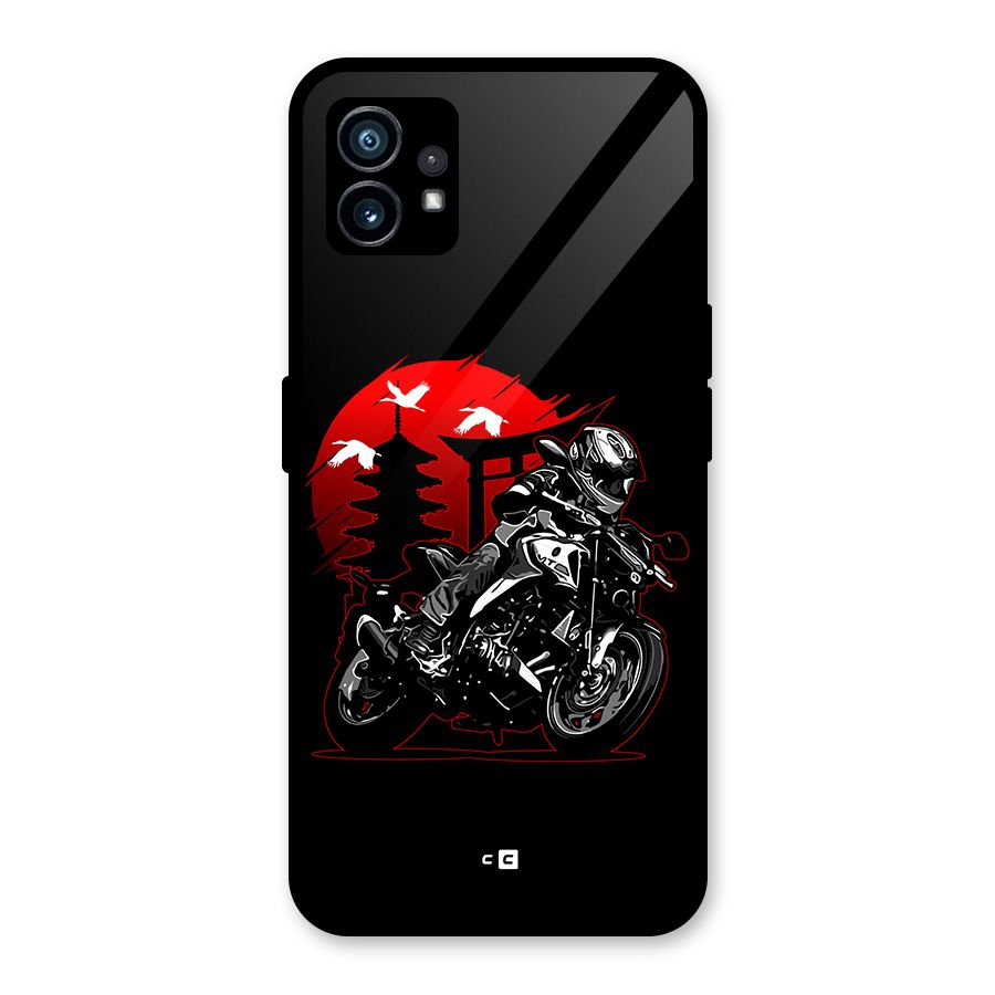 Moto Lean Glass Back Case for Nothing Phone 1