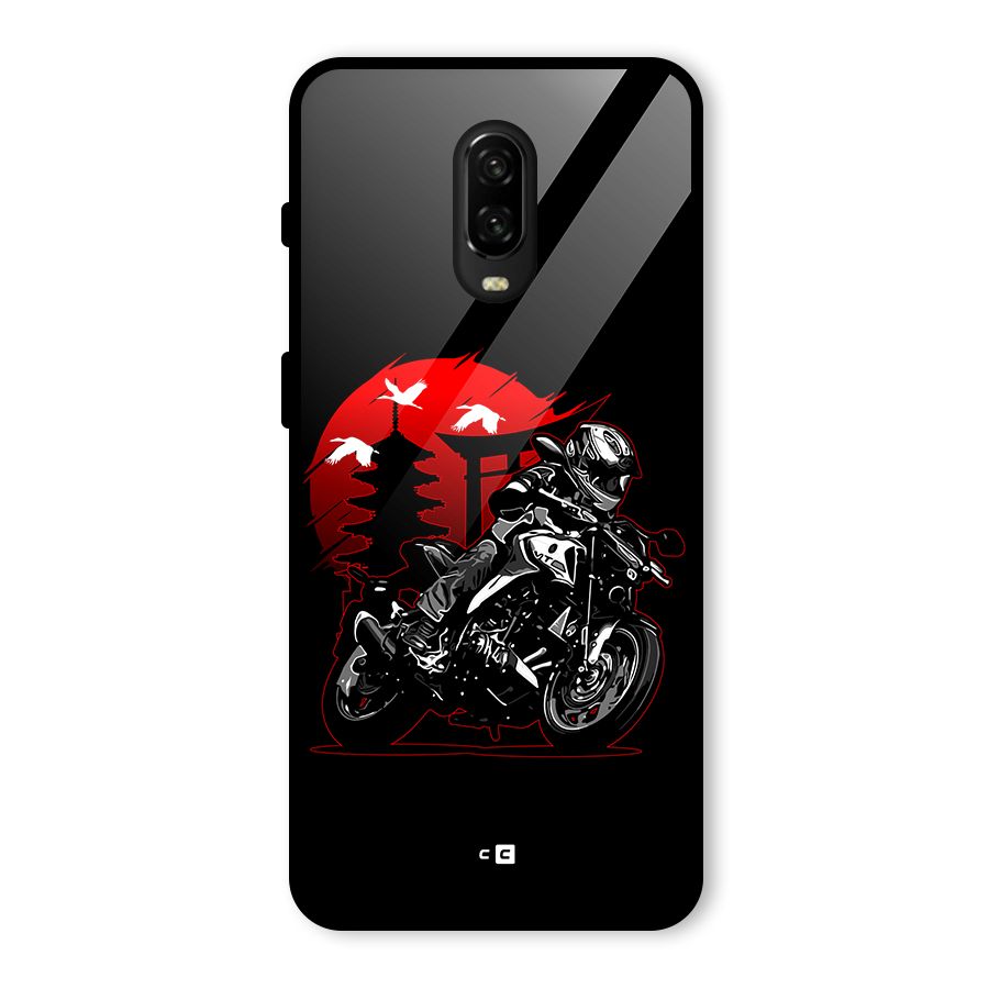 Moto Lean Glass Back Case for OnePlus 6T