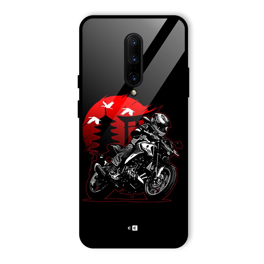 Moto Lean Glass Back Case for OnePlus 7 Pro